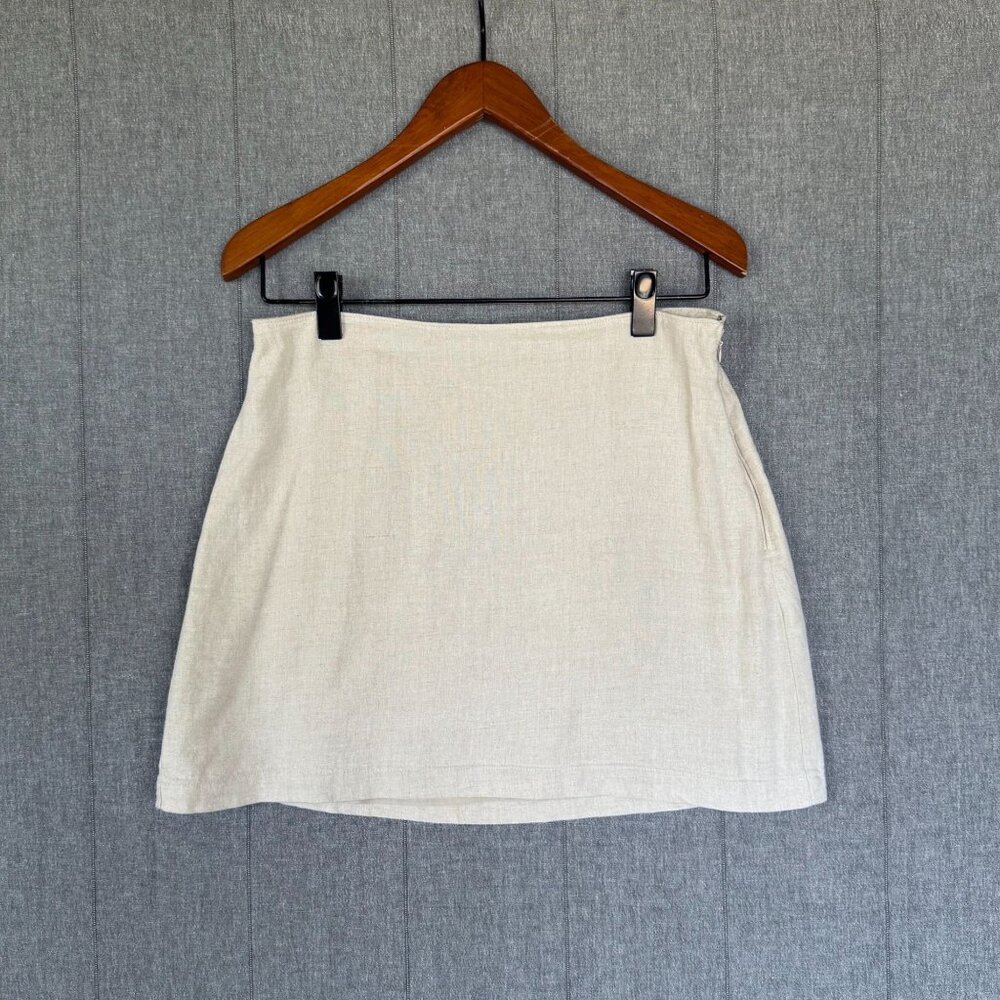 Abercrombie Linen Blend Skirt